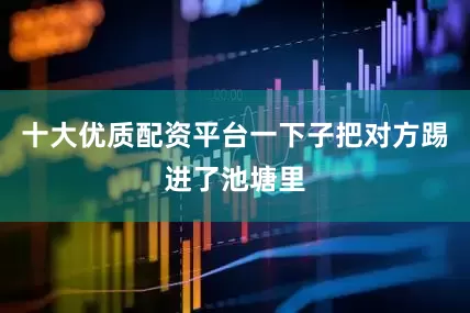 十大优质配资平台一下子把对方踢进了池塘里